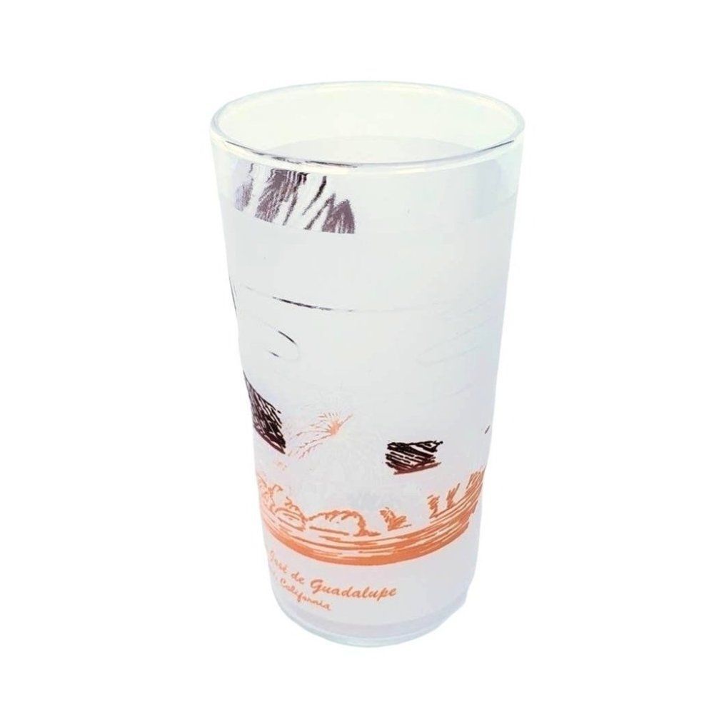 Vintage Libbey Tumbler California Mission San Jose de Guadalupe